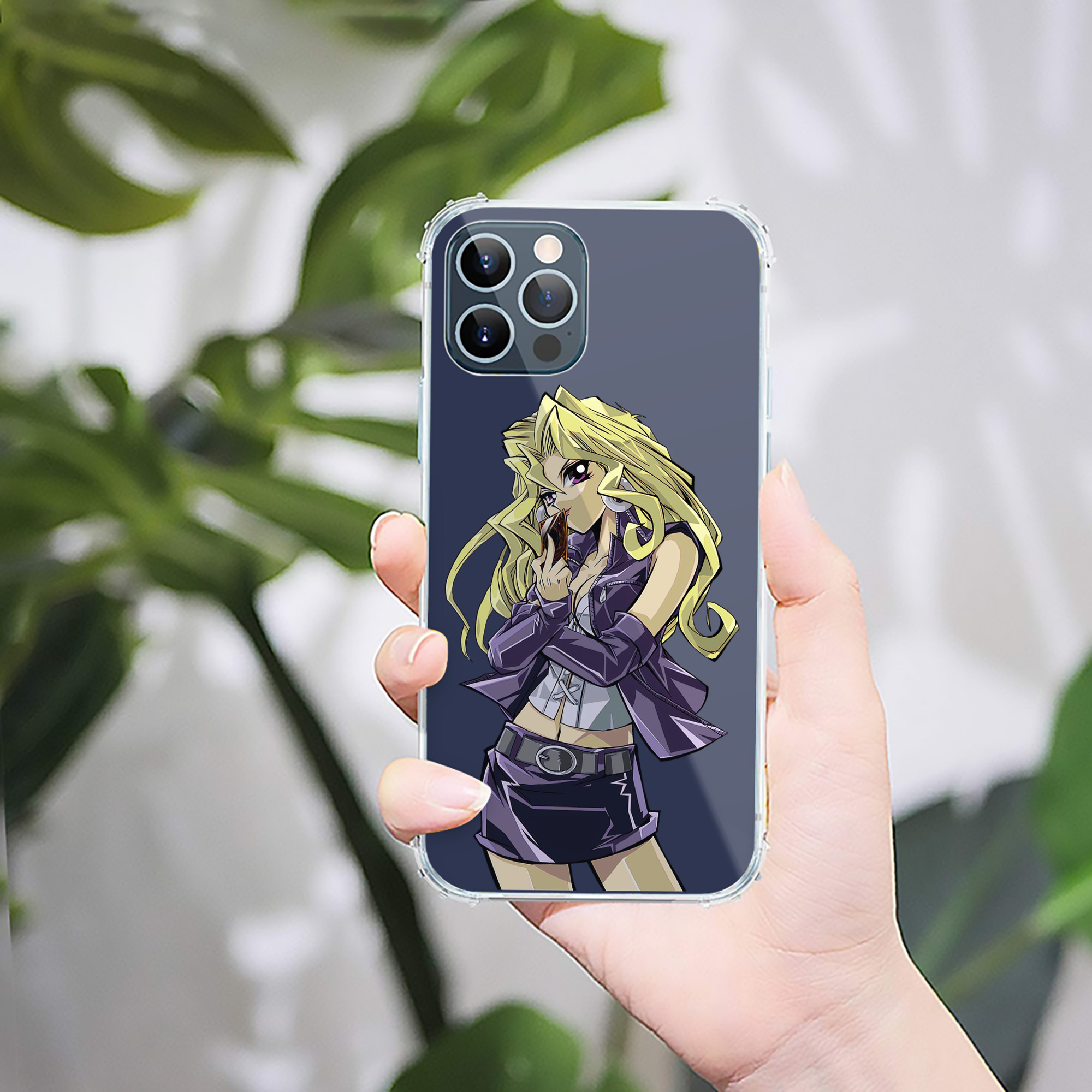 （画像用） 遊☆戯☆王 Yu-Gi-Oh! 【iPhone 12シリーズ対応】透明スマホケース（クリアソフトケース）